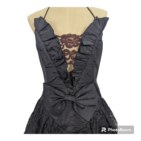 Vintage Karen Okada for David Howard Party Dress, Size 9/10 - Picture 2 of 12